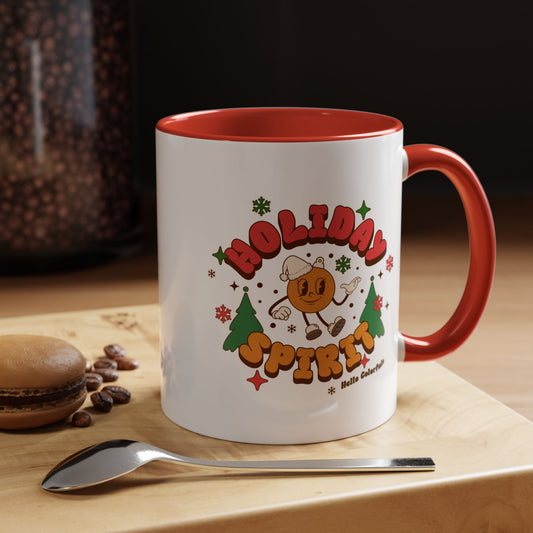 Mug - Holiday Spirit Accent Mug for Festive Vibes