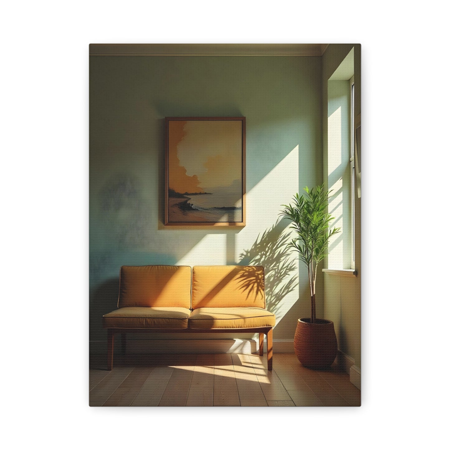 Canvas Art Cozy House