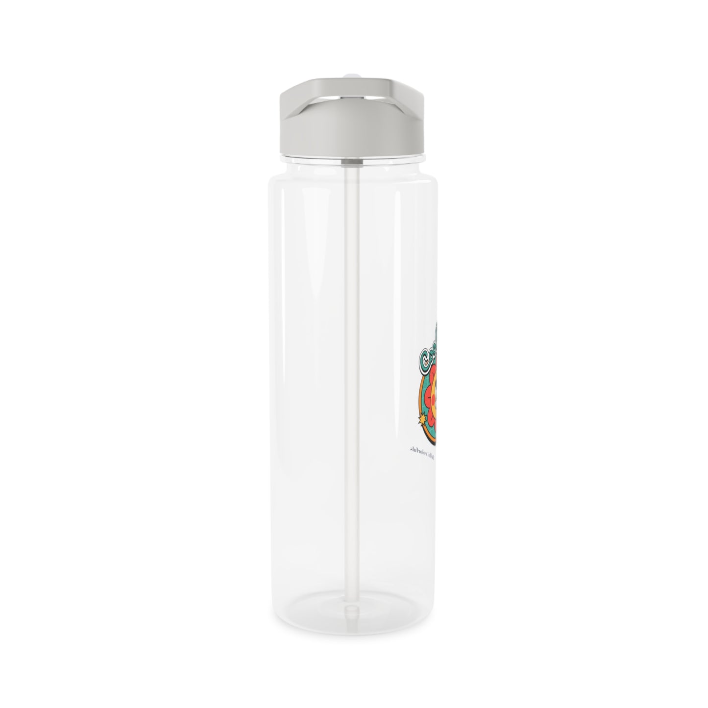 Water Bottle - Cool Flowery Tritan Material, Shatter Resistant, Eco-Friendly