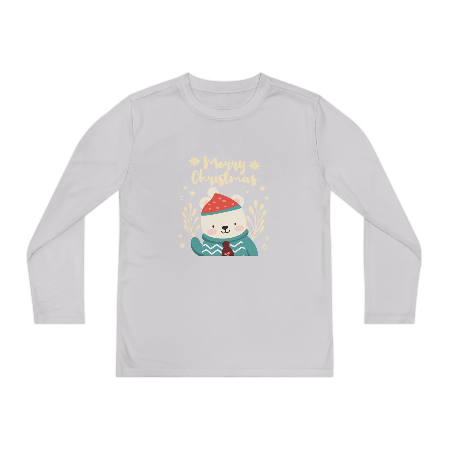 Long Sleeve Youth Tee Holiday Gift - Merry Christmas