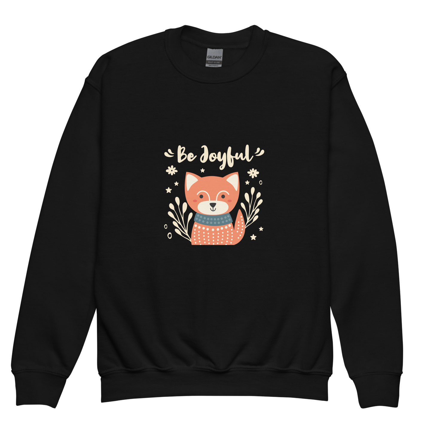 Youth crewneck sweatshirt - Be Joyful