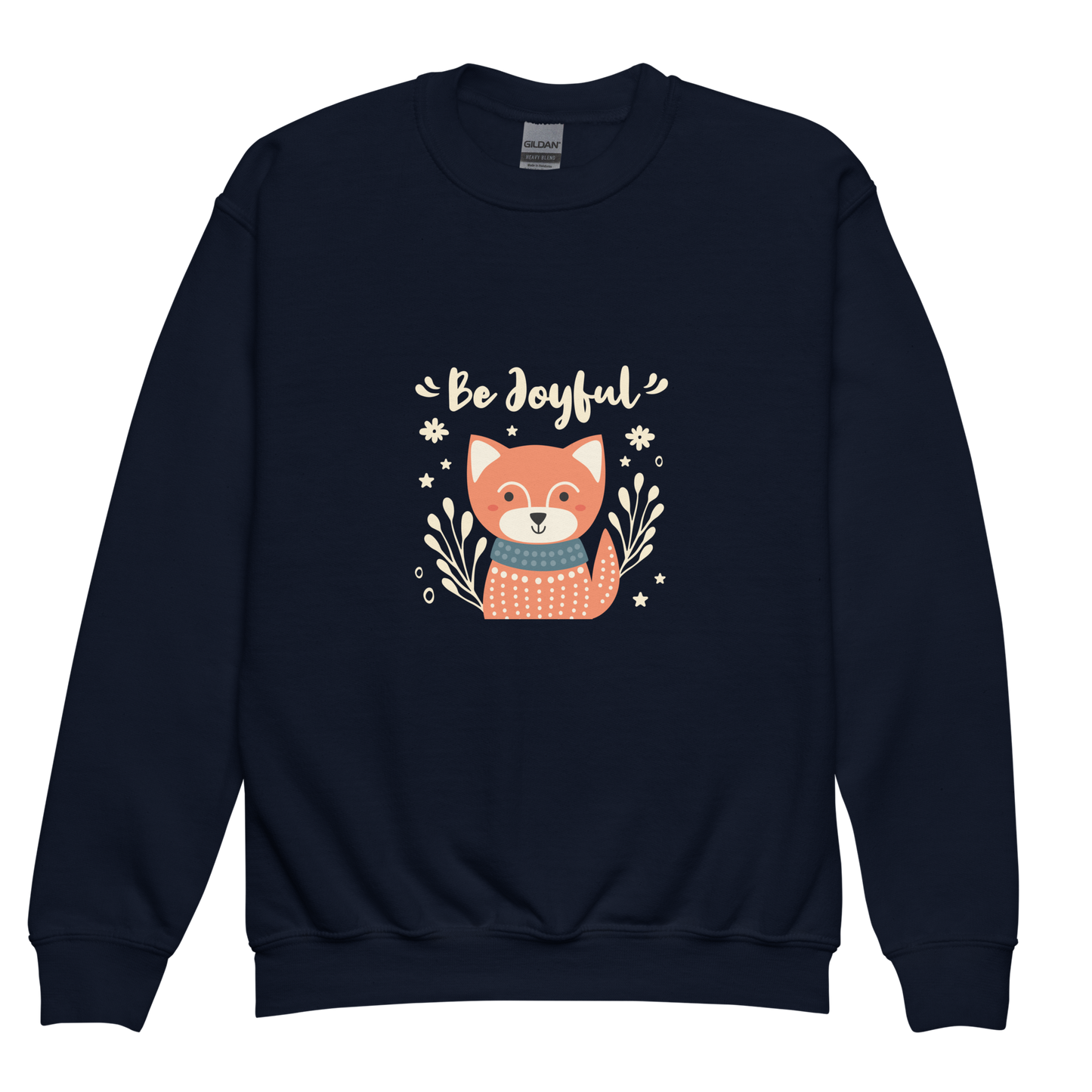 Youth crewneck sweatshirt - Be Joyful