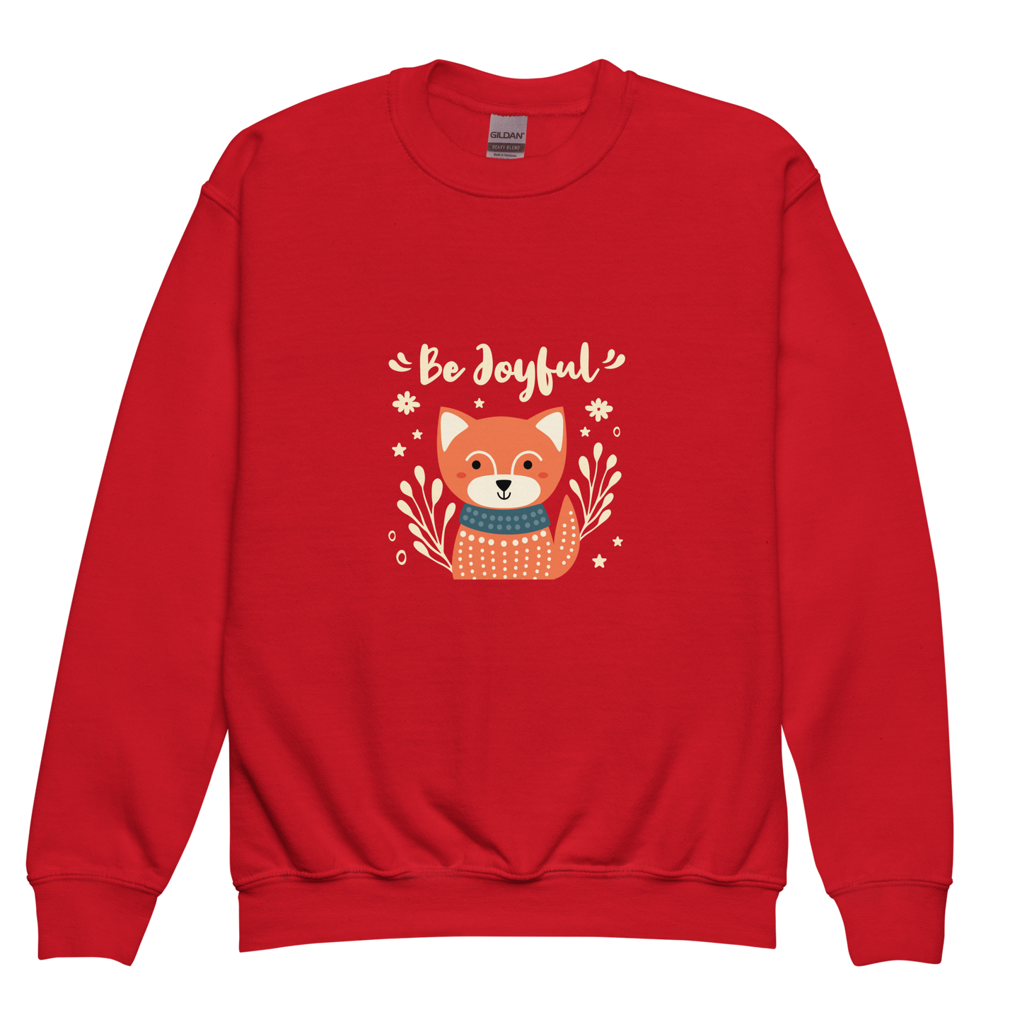 Youth crewneck sweatshirt - Be Joyful